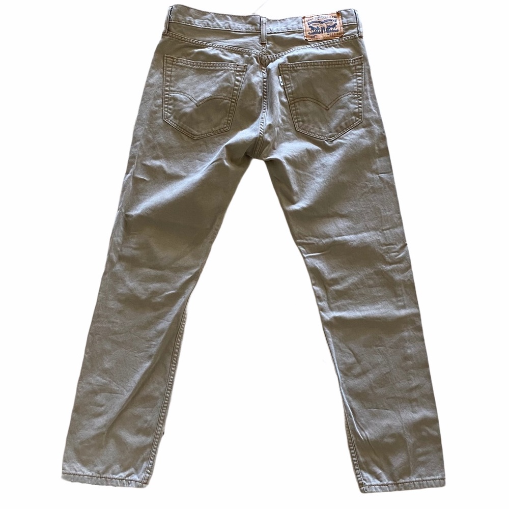 LEVI'S MEN’S 508 REGULAR TAPER FIT TAN JEANS